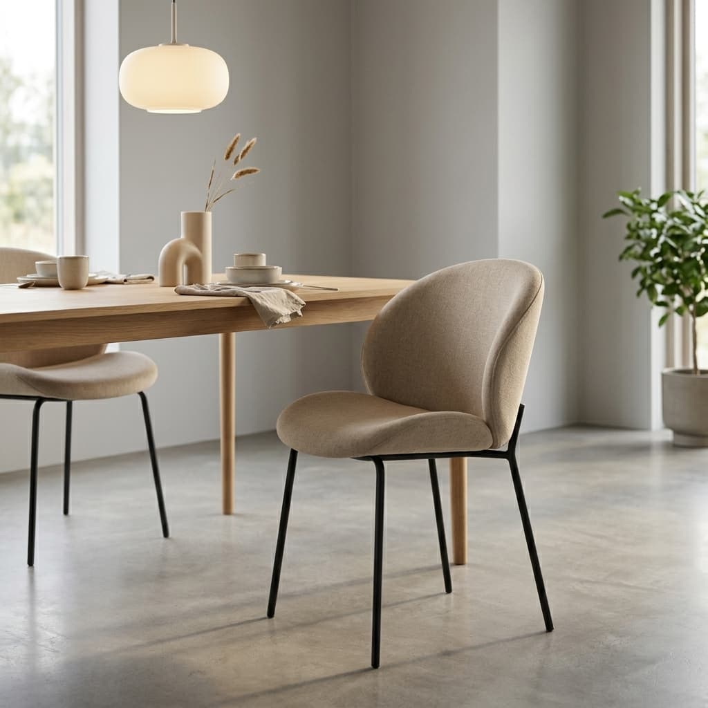 Lento Upholstered Dining Chair - mood
