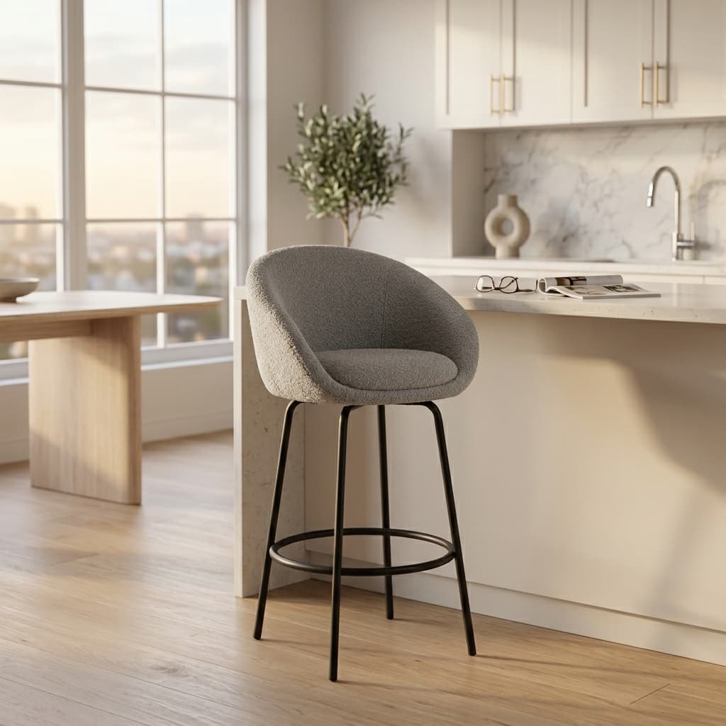 Lento Upholstered Bar Stool - mood