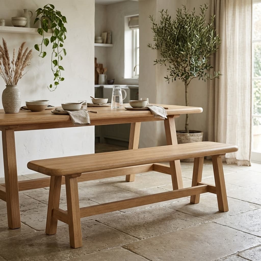 Arven Dining Bench - mood