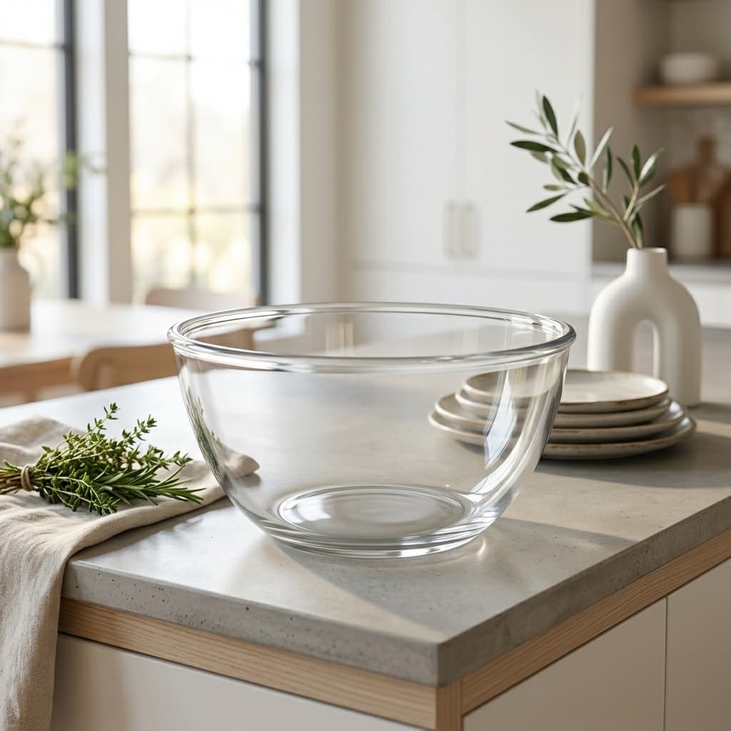 Nivea Glass Mixing Bowl - mood
