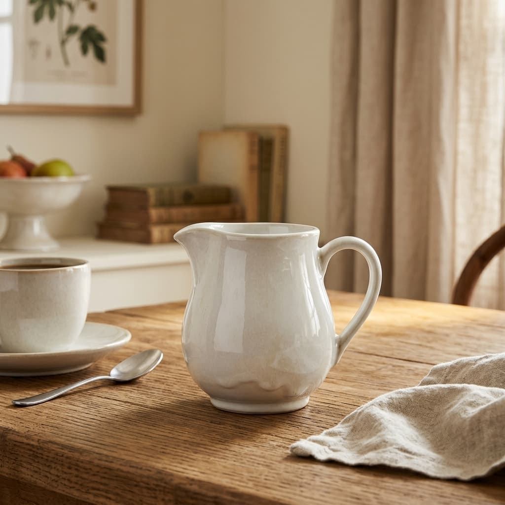 Elma Stoneware Milk Jug - mood