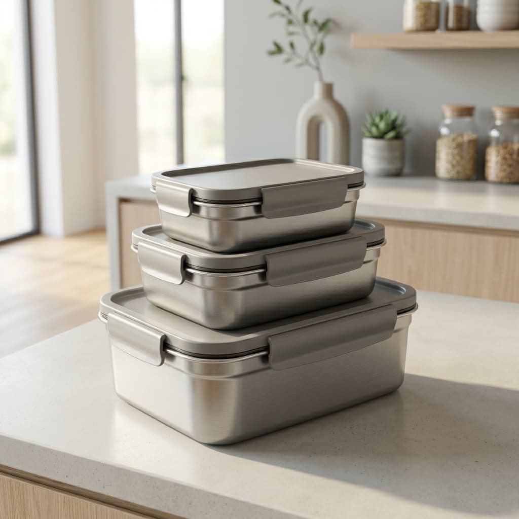 Talo Stainless Steel Food Container Set - mood