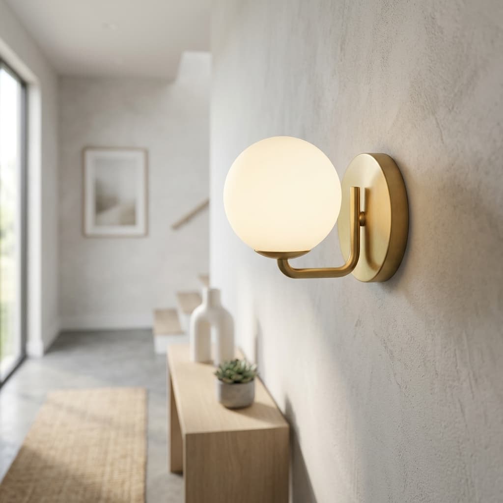 Sora Orb Wall Light - mood