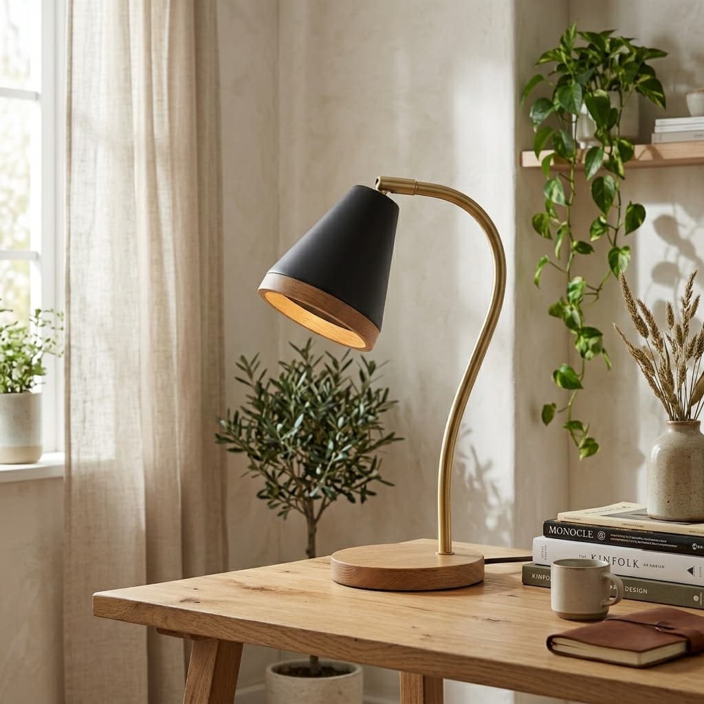 Arven Bedside Reading Lamp - mood